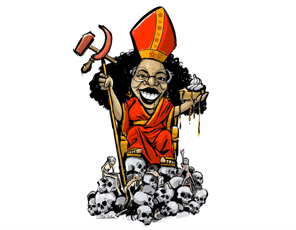 Political caricature of