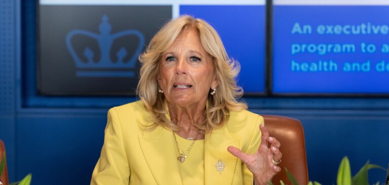Dr.,Jill,Biden,,First,Lady,Of,The,United,States,Speaks